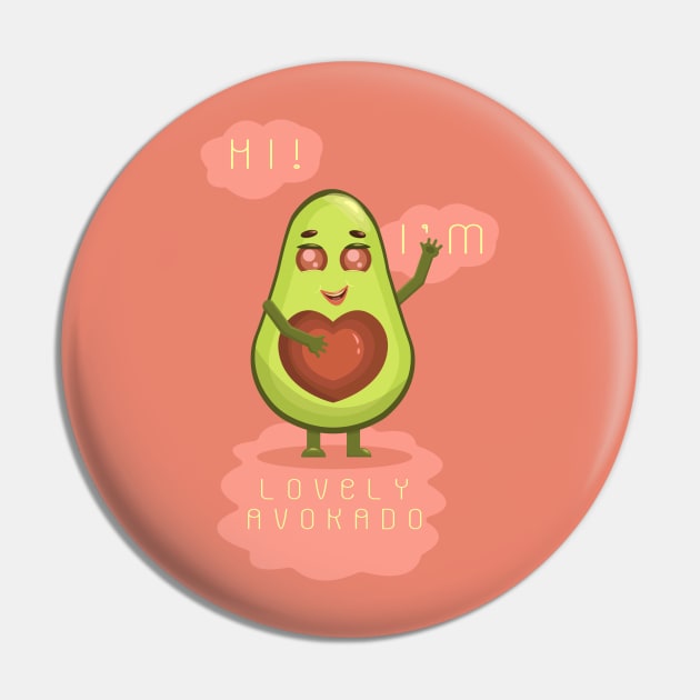 Avocado Pin by DariVine