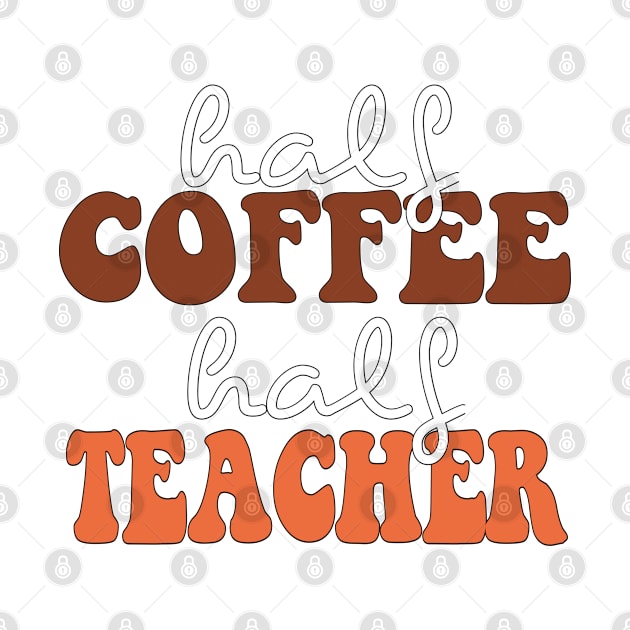 half coffee half teacher by Mima_SY