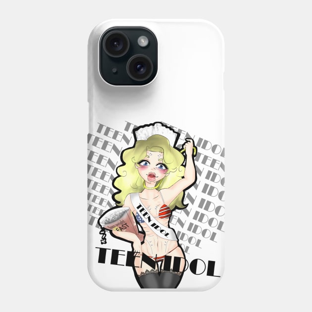 Teen Idol Phone Case by McSueMe