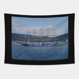 Royal Clipper at Mediterranean sea Tapestry