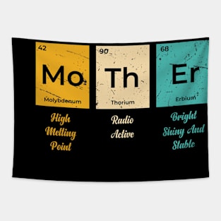 Womens Mother Periodic Table Elements of a Mother's Day Tapestry