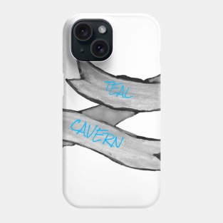 tealcavern logo Phone Case