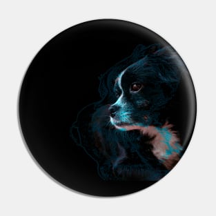 Abstrac Dog Pin