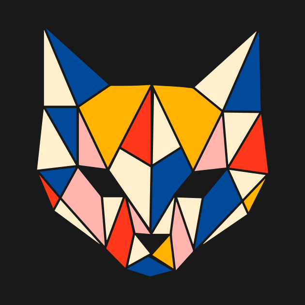 Geometric Cat by timegraf