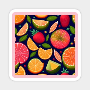 Strawberry Orange Magnet