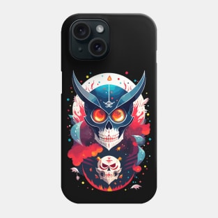 Halloween skeleton party design Phone Case