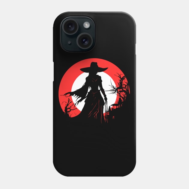 Witch in the wind Phone Case by Yaster Moda