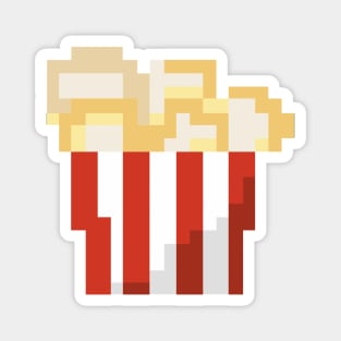 Pixel Art - popcorn Magnet