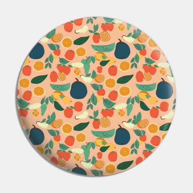 Colorful Fruit Motif in Seamless Pattern V5 Pin by Family journey with God