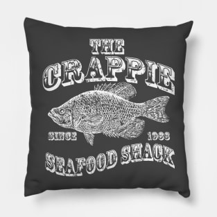 Crappie Seafood Shack Pillow