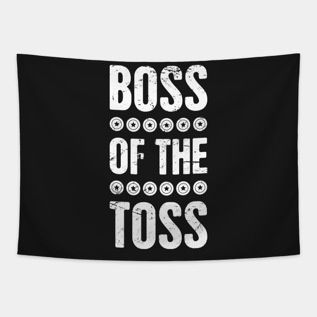 Boss Of The Toss | Ultimate Frisbee Tapestry by MeatMan