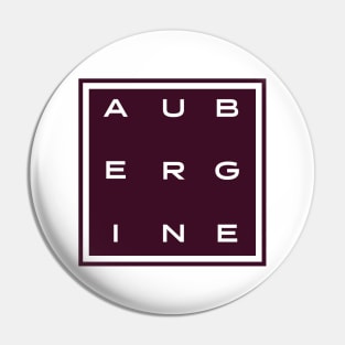 Aubergine Pin