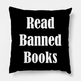 Read Banned Books Pillow