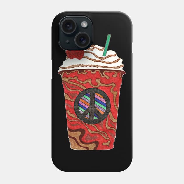 Peace Frapp Phone Case by ARTWORKandBEYOND