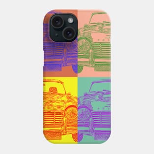 Classic 1960s Triumph TR4 car pattern Phone Case