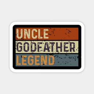 Uncle Godfather Legend Magnet