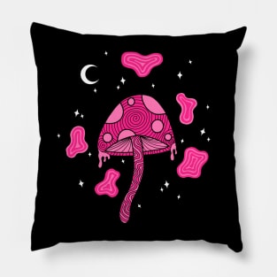 Pink Mushroom Pillow