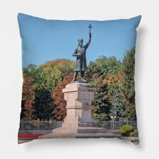 Stephen the Great monument Pillow