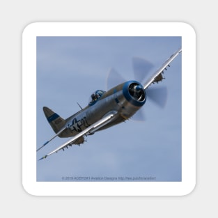 P-47D Thunderbolt Fly-By Magnet