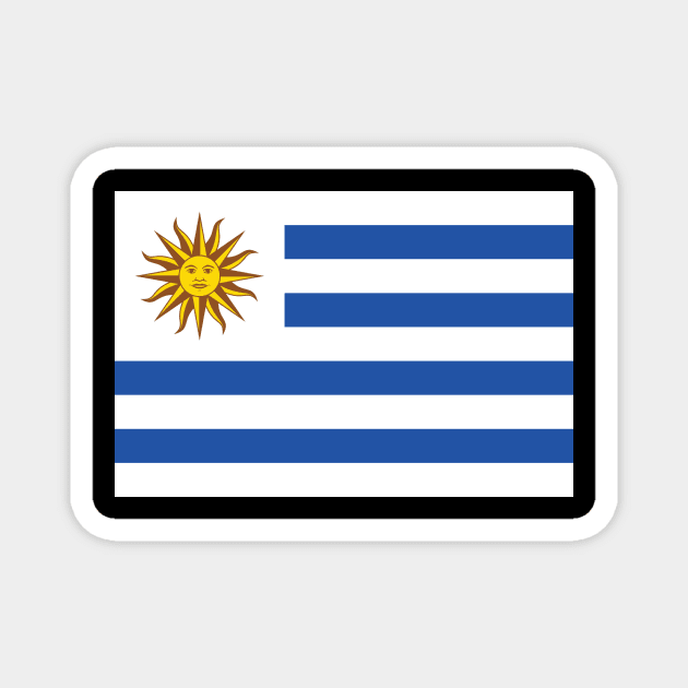 Uruguay Magnet by Wickedcartoons