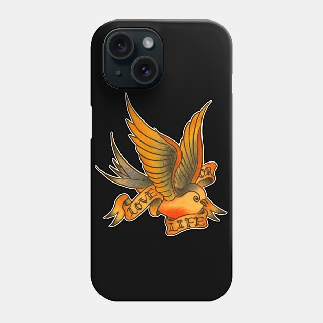 Tattoo Style Design Phone Case by tattoodesigns