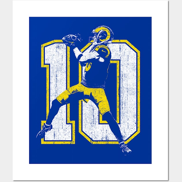 Cooper Kupp Los Angeles Rams Football Sports Poster Print Wall Art