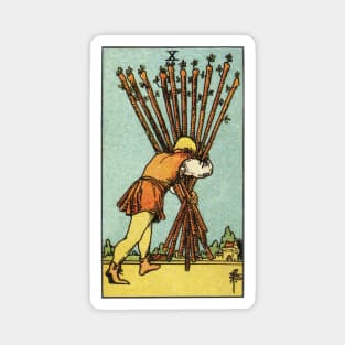 TEN OF WANDS Magnet