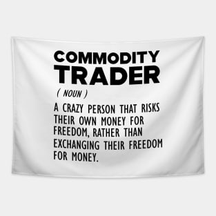 Commodity Trader Funny Definition Tapestry