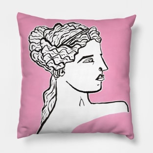 Venus de Milo statue Pillow