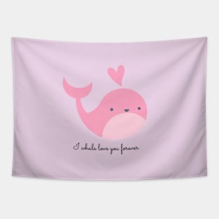 I whale love you forever! Tapestry