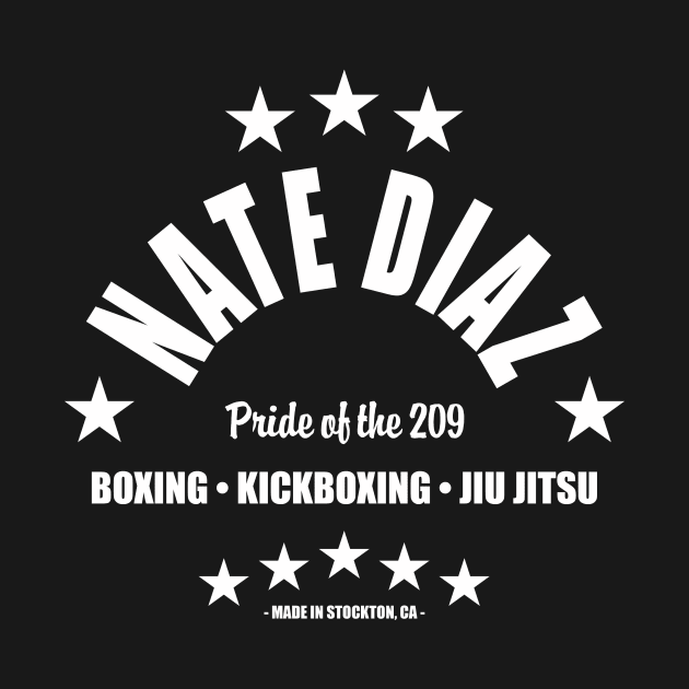 Nate Diaz WHT by SavageRootsMMA