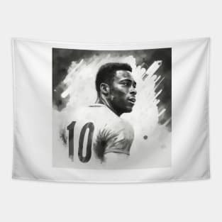 Pele - The number 10 Tapestry