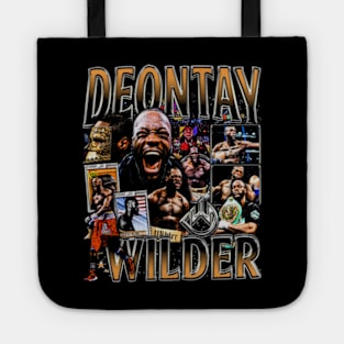 Deontay Wilder Vintage Bootleg Tote