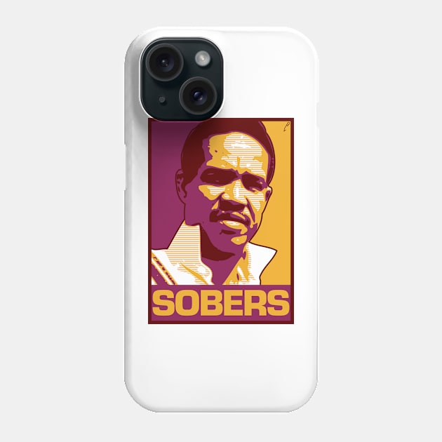 Sobers - WEST INDIES Phone Case by DAFTFISH