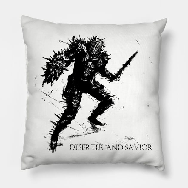 Knight of Thorns Pillow by WOVENPIXLS