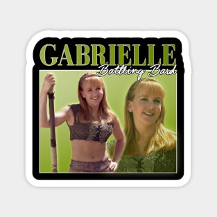 Gabrielle Staff Retro Magnet