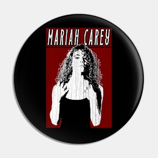 Vintage Retro Mariah Carey Pin