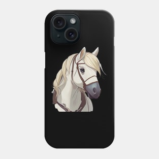 Colorful Fjord Horse Artwork 17 Phone Case