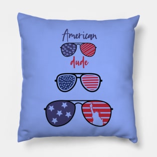 American Dude Shades Pillow