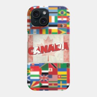 Canada Vintage style retro souvenir Phone Case