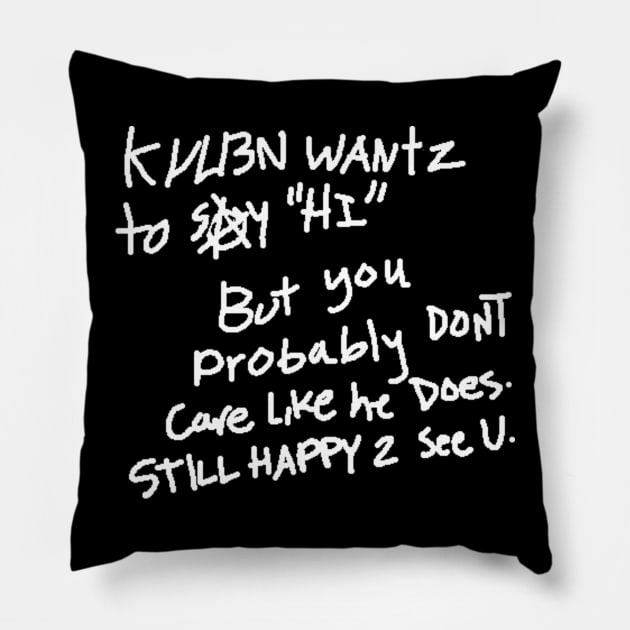 KVLI3N ''HI V2'' Pillow by KVLI3N