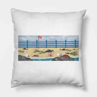 Life is beachy! Pillow