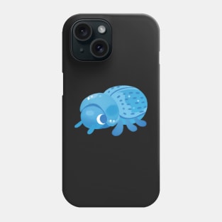 blue death feigning beetle Phone Case