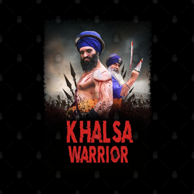 Khalsa Warrior by George Emmanual Art