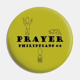 Prayer Changes Pin