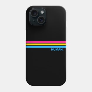 pansexual human pride Phone Case