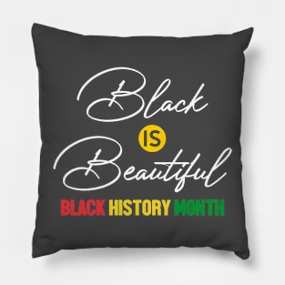 Black History Month Pillow