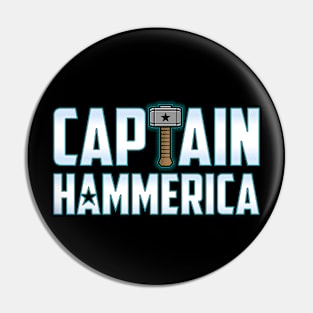 Captain Hammerica Pin