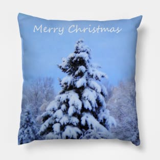 WINTER Wonderland In Nova Scotia Pillow