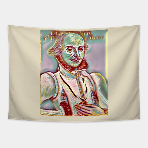 Shakespeare- the mask of Edward de Vere Tapestry by Lord Amleth